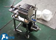 90cm Diameter Dewatering Plate and Frame Filter With Manual Screw Press Separation