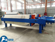 Construction Site Wastewater Filter Press , Industrial 50m2 PP Plate Press Filter Equipment