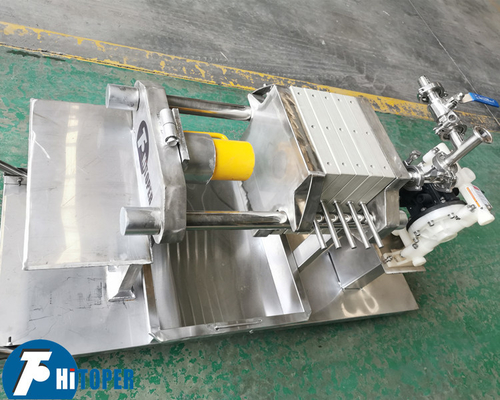 Smooth Surface High Strength Laboratory Membrane Filter Press System