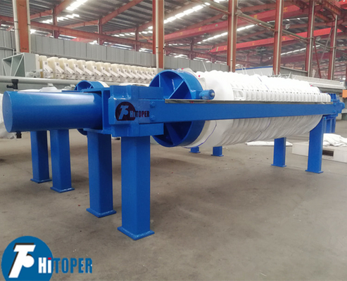 Reinforced Polypropylene Round Plate Filter Press for Ceramic Slurry Separation