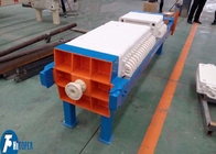 Manual Cake Discharge Chamber Filter Press 10m2 For Mineral Processing Industry