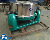 Manual Sludge Dewatering Industrial Basket Centrifuge For Textile / Pharmaceutical / Metallurgy Industry
