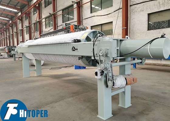 High Pressure Filter Press With PP Round Filter Plate for Sticky Material