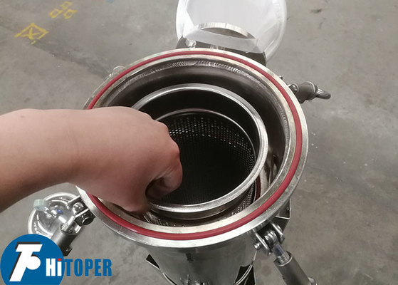 Low Maintenance Bag Filter Housing for Juice Honey Filtration
