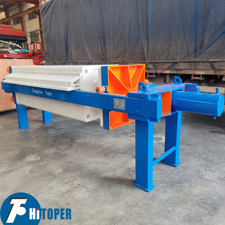 Tailings filtration Ore Sludge Wastewater Separation 30m2 Chamber Filter Press