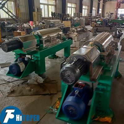 محرك مزدوج تحويل التردد محرك التصنيع المطهر الطرد المركزي من إزالة الماء من الوحل